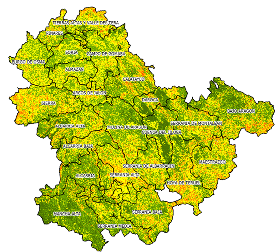 ITRI para las comarcas de Biovalor